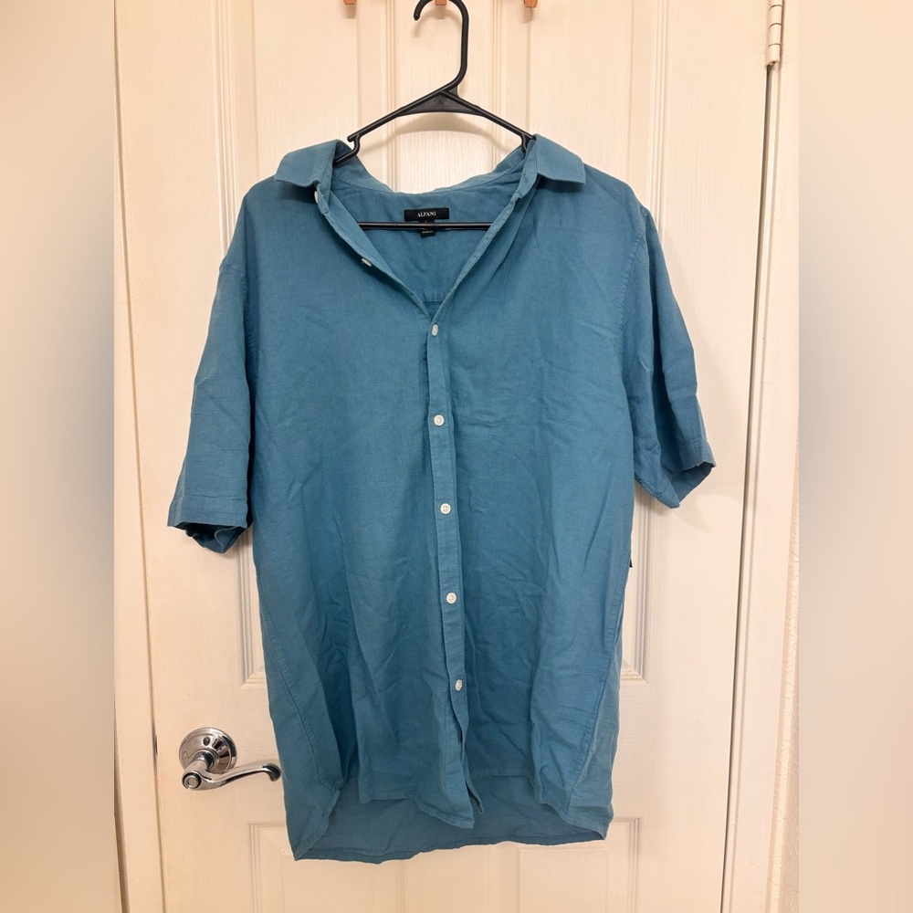 Men’s Alfani Button Down Dress Shirt